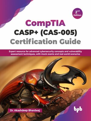 cover image of CompTIA CASP+ (CAS-005) Certification Guide